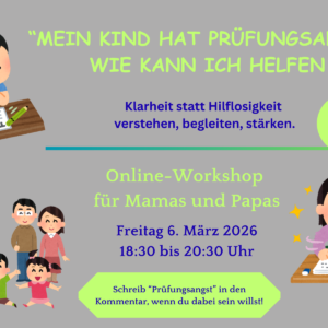 6. März 2026 ONLINE-Workshop